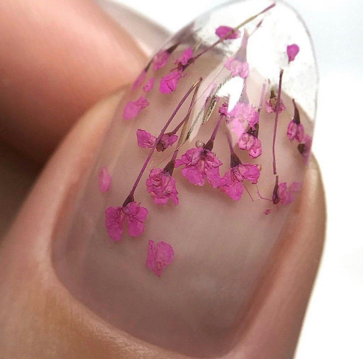 Pressed Flower Nails Will Be Your New Favourite Manicure Look